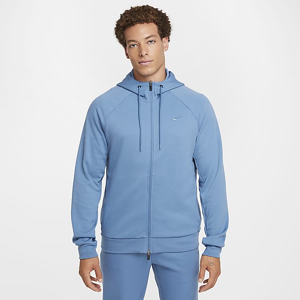 Men s Blue Hoodies Sweatshirts. Nike CA